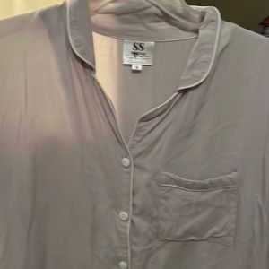 SS Weddings gray pajama set, size medium.